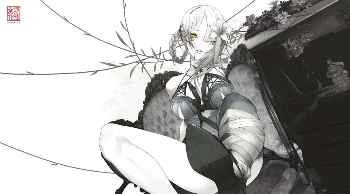 Nier Replicant Kaine design