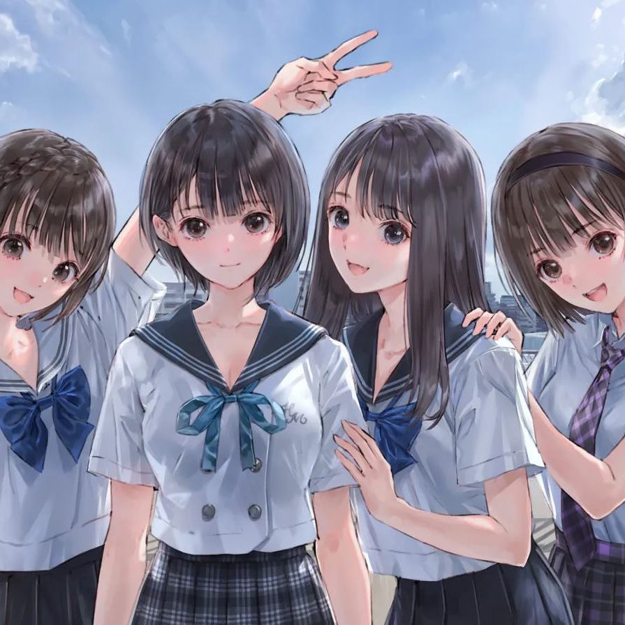 20●BLUE REFLECTION Quartet NS0810-1 Koei Tecmo announces BLUE REFLECTION Quartet for July 30