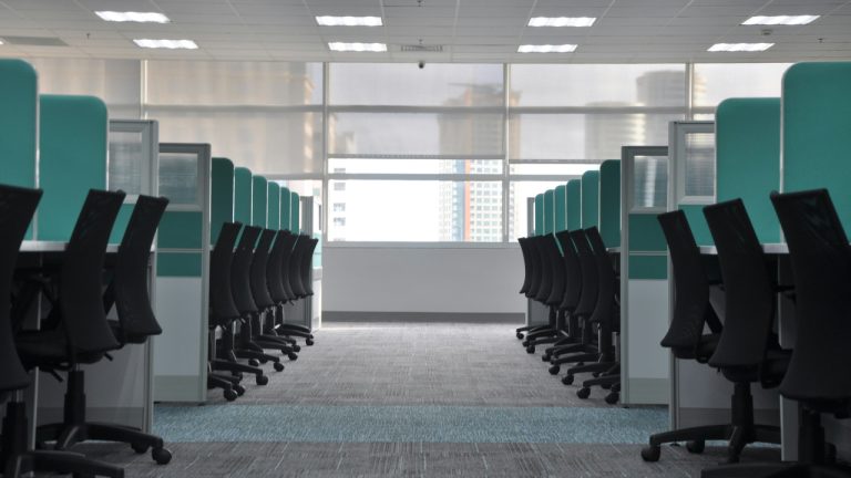 Stock image of office