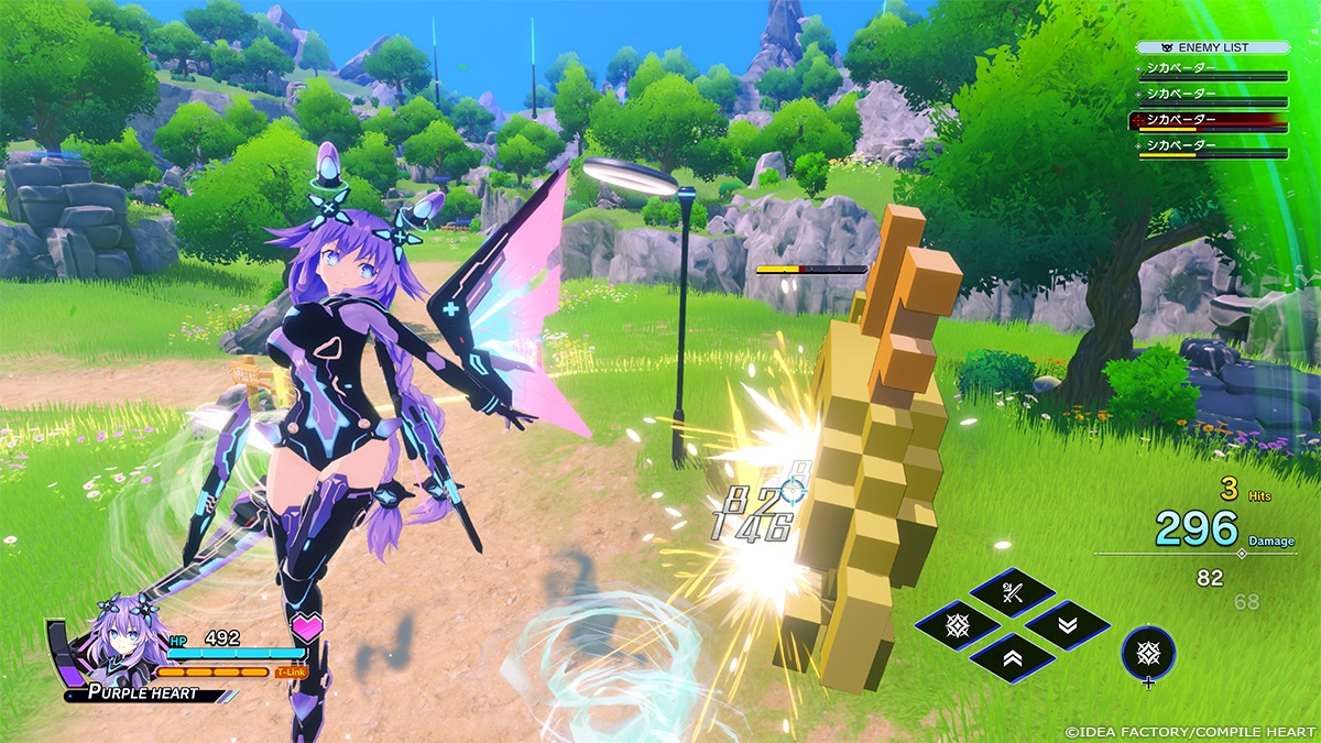 Neptunia: Unlimited gameplay