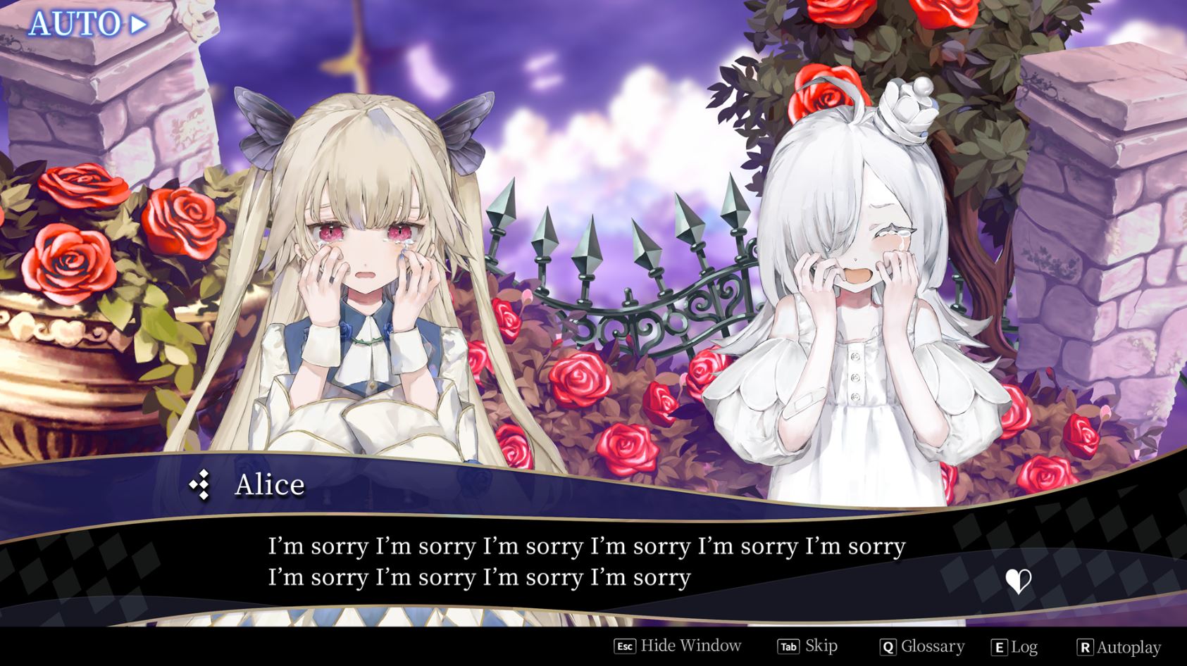 CRYMELIGHT story progression