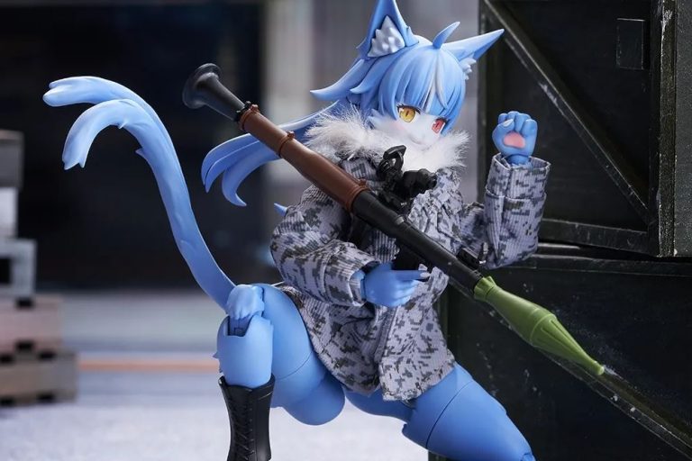 Omaneko plastic model kit