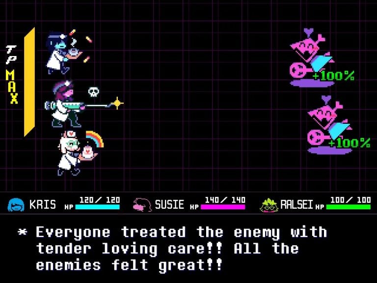 Deltarune gameplay