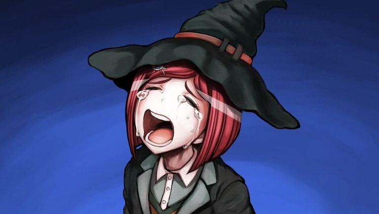 Himiko Yumeno crying.