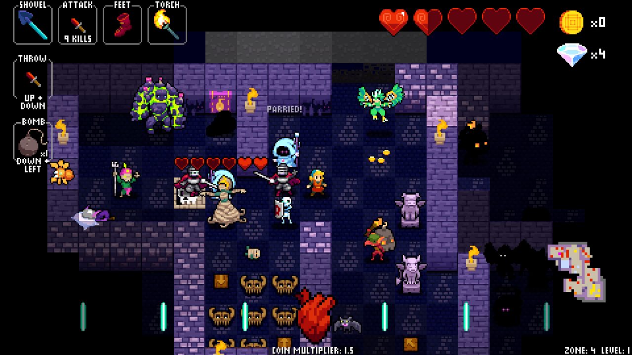 ローグライクリズムアクション Crypt Of The Necrodancer 正式版が4月23日にリリース Automaton