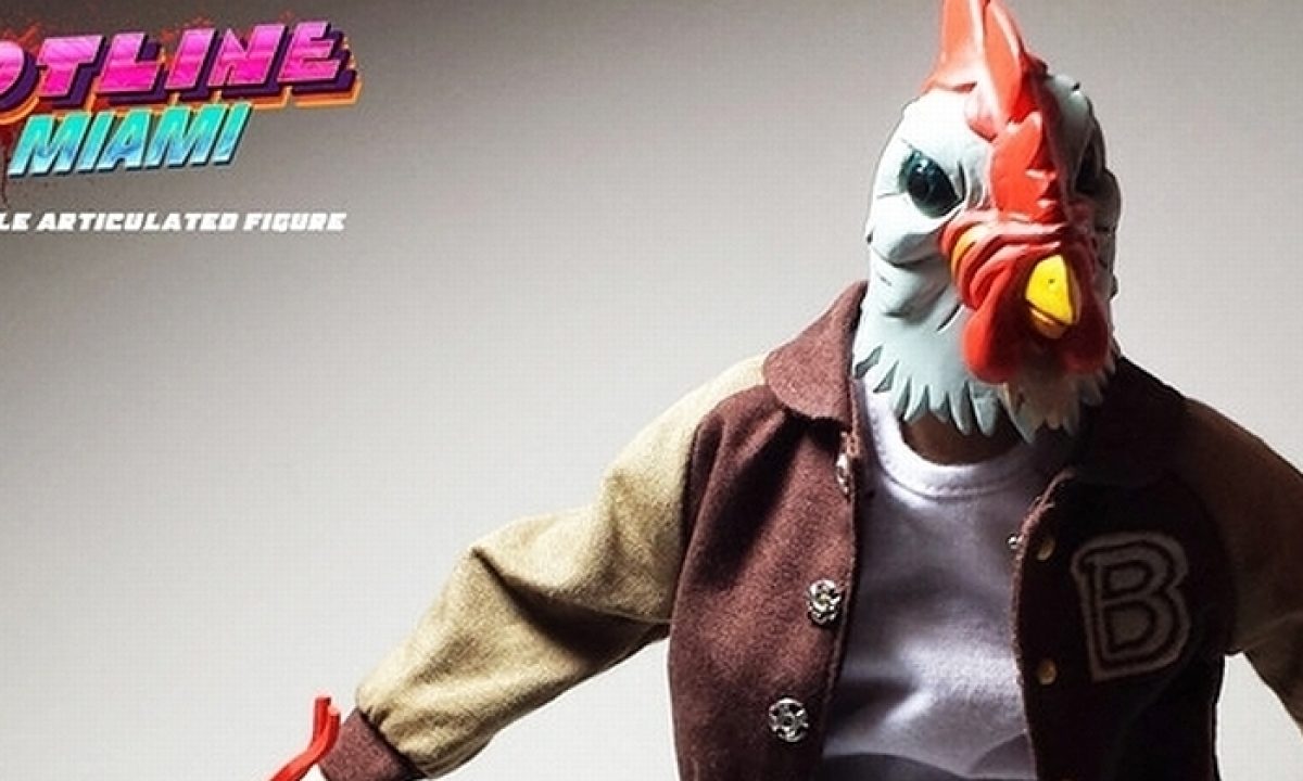 Hotline Miami』の主人公「ジャケット」がフィギュア化 - AUTOMATON
