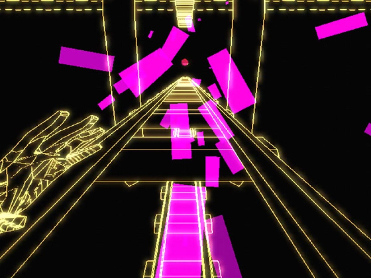 モバイルゲームピックアップ『FOTONICA』 ワイヤーフレーム風・一人称視点ジャンプアクション - AUTOMATON