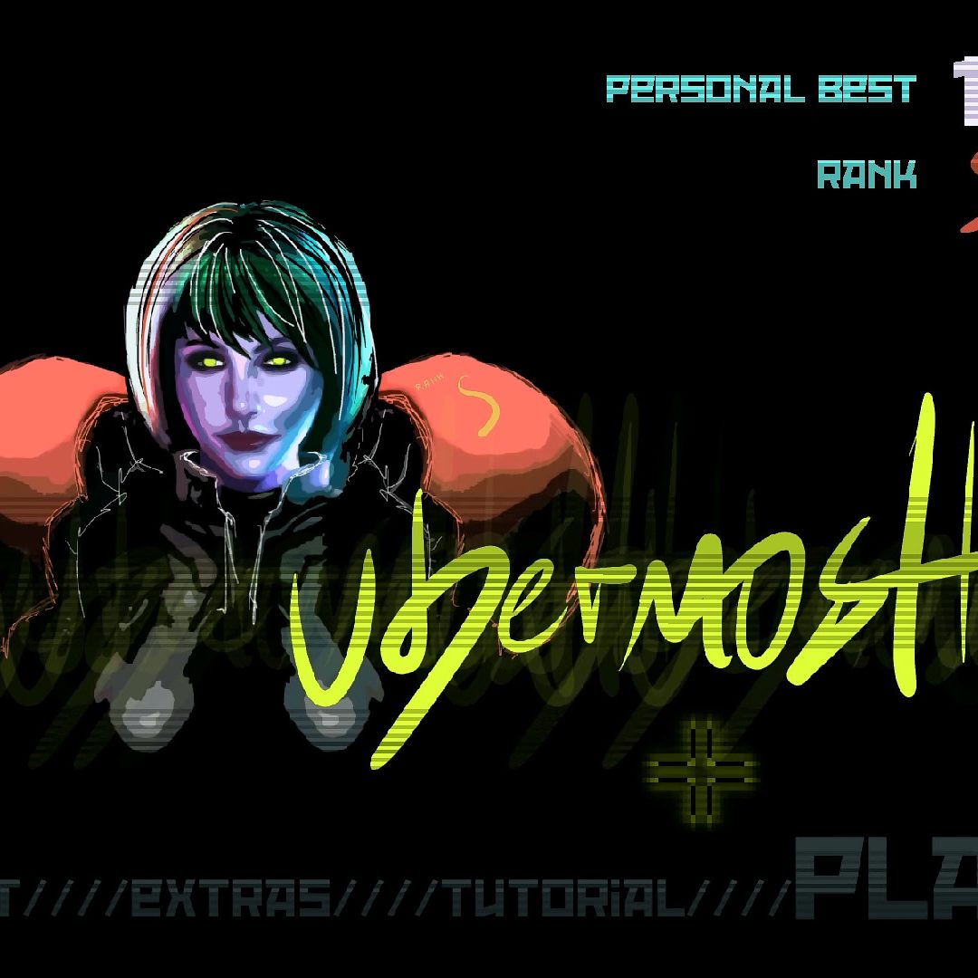 弾を斬って撃ち返せ、SFアドレナリン全開の2Dアーケードアクション『UBERMOSH』