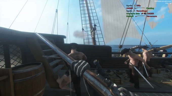 海戦 をテーマにしたマルチプレイヤー対戦fps Blackwake 船を沈めて海賊を殺せ 砲弾で敵の頭を砕こう Automaton