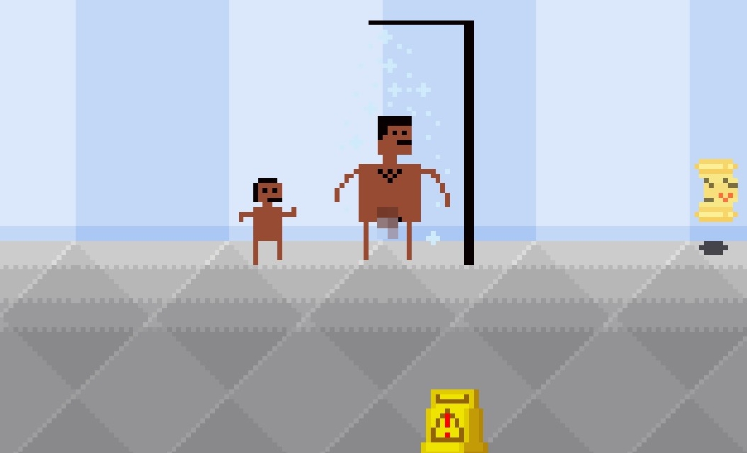 シャワー中の父親に抱きつくシミュレーター Shower With Your Dad Simulator 15 局部解禁だけに終わらない良きバカゲー Automaton