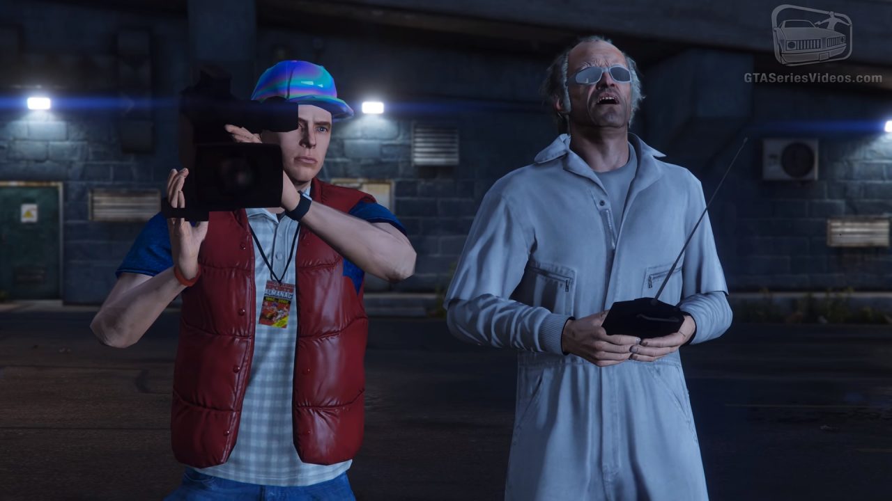 Gta V の Back To The Future トリビュート映像が最高にヘビーと話題 映画2作目の時代設定まであと2日 Automaton