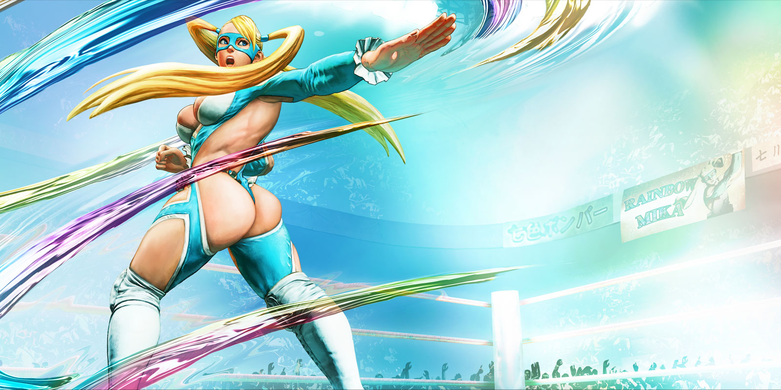 レインボー ミカ 尻