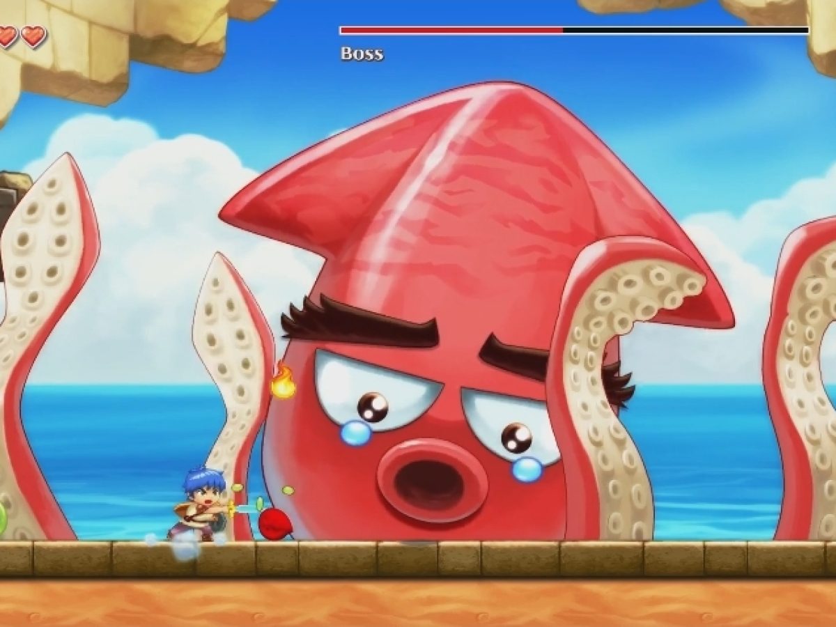 セガの古典2D横スクロールアクションの息吹感じる『Monster Boy