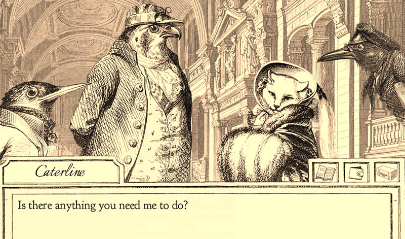 鳥類裁判アドベンチャーゲーム Aviary Attorney が12月18日にリリースへ 鳥人間 たちがカエル殺人事件などを解決するミステリー作品 Automaton