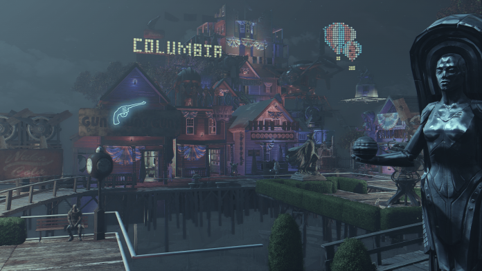 1912年から2287年へ Fallout 4 の拠点クラフトで作り上げた Bioshock Infinite の空中都市 コロンビア が凄い Automaton