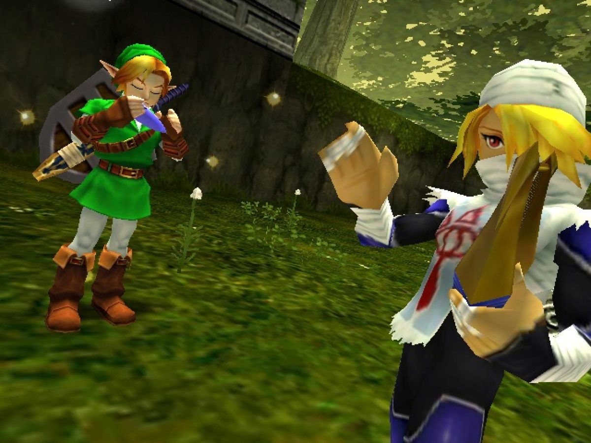 楽器のオカリナ”で『ゼルダの伝説 時のオカリナ』をプレイするユーザー