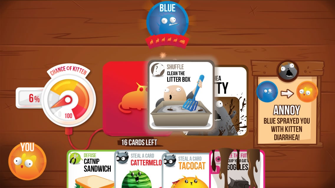 Exploding Kittens Ios 子猫爆発カードゲーム『Exploding Kittens』のiOS版が登場。Kickstarterにてもっとも多くの出資者を集めたプロジェクト ...