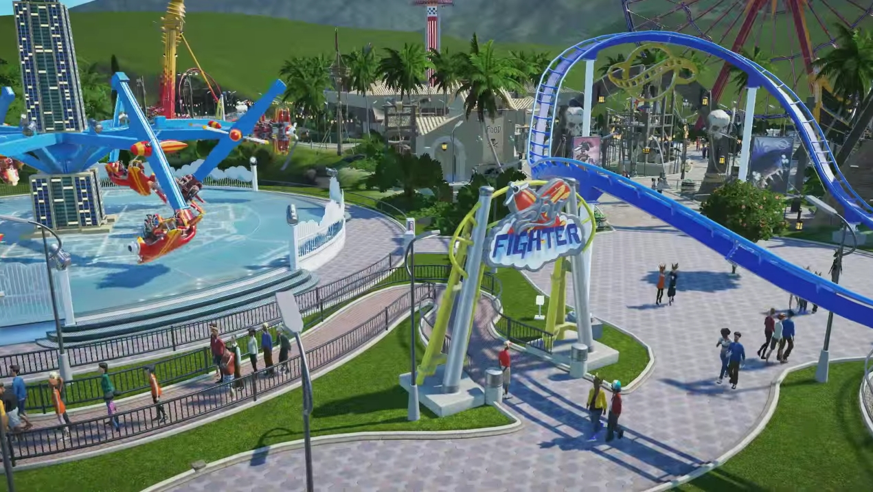 遊園地シミュレーションも次世代の境地へ Planet Coaster アルファ