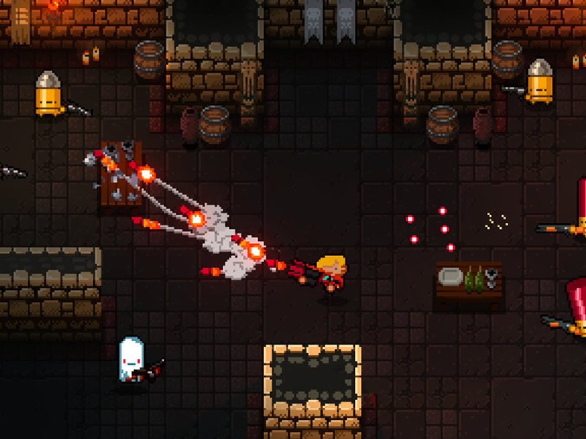 Enter the Gungeon』がSteamなどで発売。「過去を始末できる銃」を求め