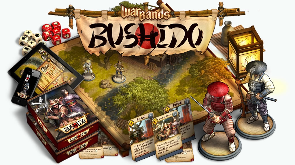 舞台は戦国時代 スピーディーな展開が繰り広げられる和風デジタルボードゲーム Warbands Bushido Automaton