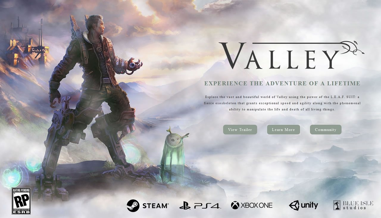 Slender シリーズ開発元が新作 Valley を発表 超人となり 渓谷 を巡るsci Fiパルクールアクション Automaton