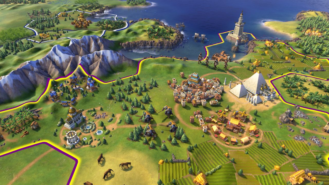 Firaxisのストラテジーゲーム新作 Civilization Vi 発表 都市が複数のタイルに広がる ユニットの一体化に新デザインの研究も Automaton