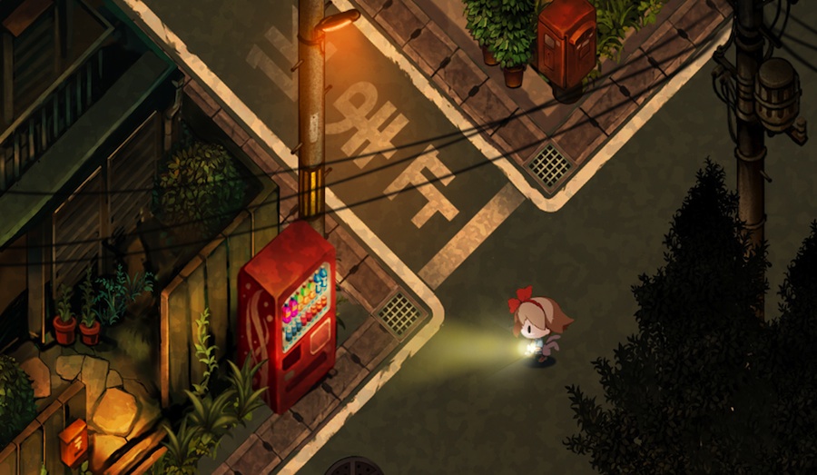 懐中電灯を片手に夜の街で姉と愛犬を捜す和風ホラー『夜廻』Steam版が ...