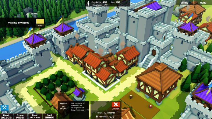 城壁を築いて国を守れ 王国運営シミュレーション Kingdoms And Castles 開発中 シムシティ Banished の影響も Automaton