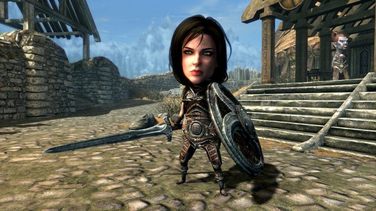TES V: Skyrim』住人をちびキャラ化するMod「SDrim」が可愛い、超