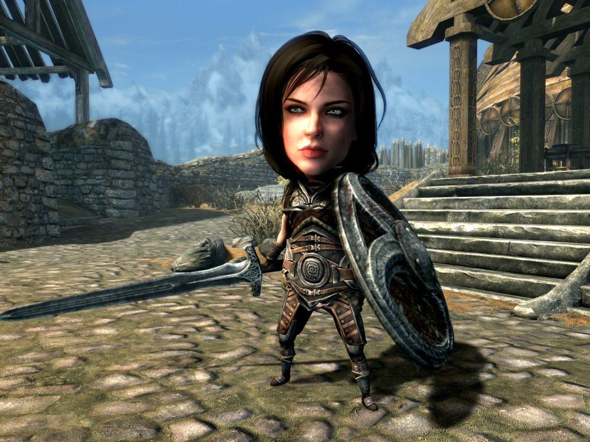 TES V: Skyrim』住人をちびキャラ化するMod「SDrim」が可愛い、超