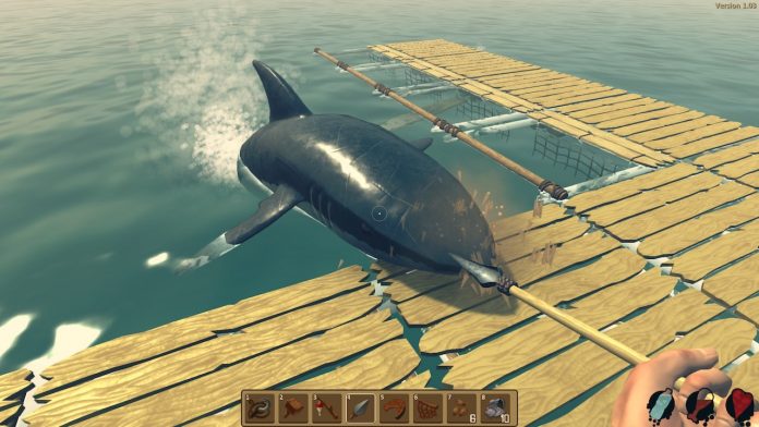 イカダで生活するサバイバルゲーム Raft のプロトタイプが公開中 漂流ゴミを漁りサメの脅威から身を守れ Automaton