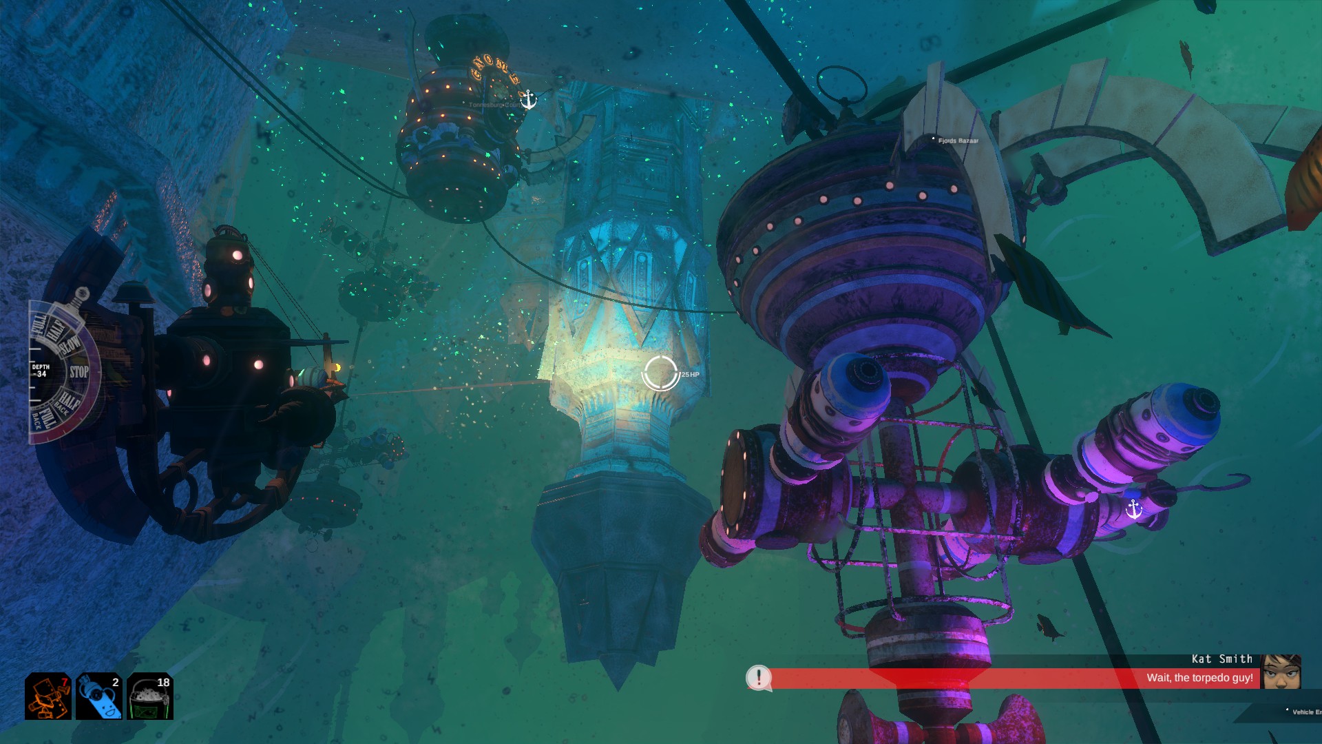 海底を進むオープンワールド型アクションゲーム Diluvion がsteamで2月に発売へ 文明崩壊後の世界を潜水艦で探索 Automaton