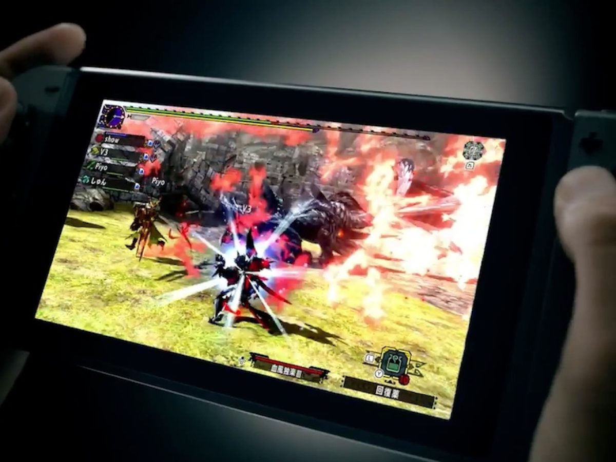 Nintendo Switch 動作確認済み（モンハンカラー）➕おまけ付き