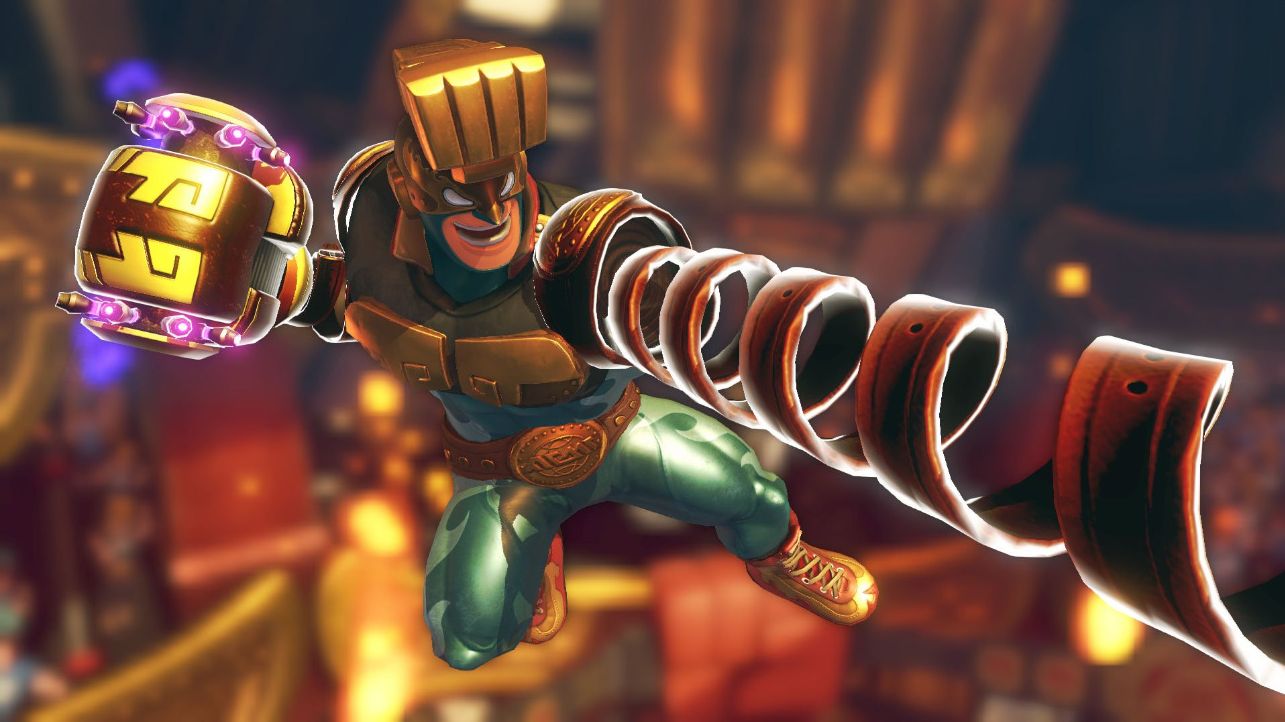 スイッチ向け格闘スポーツゲーム Arms 新キャラクター Max Brass が正式発表 7月に無料配信へ Automaton