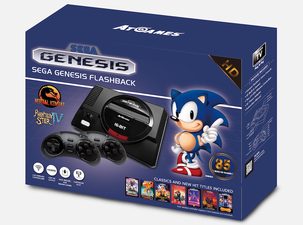85本ものゲームが内蔵されたGenesis/メガドライブ互換機「Sega ...