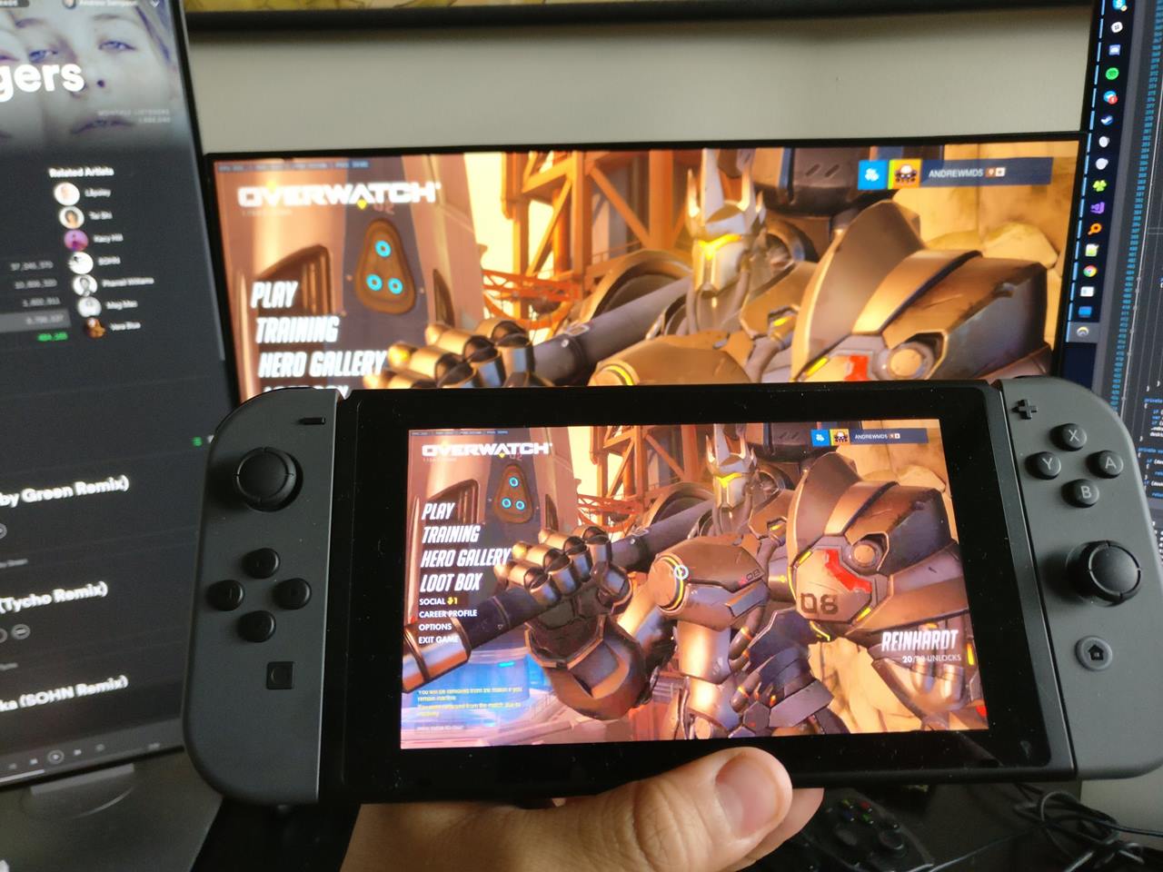 Rainway開発者 オーバーウォッチ ニーア オートマタ をニンテンドースイッチ上で動かすデモを公開 Automaton