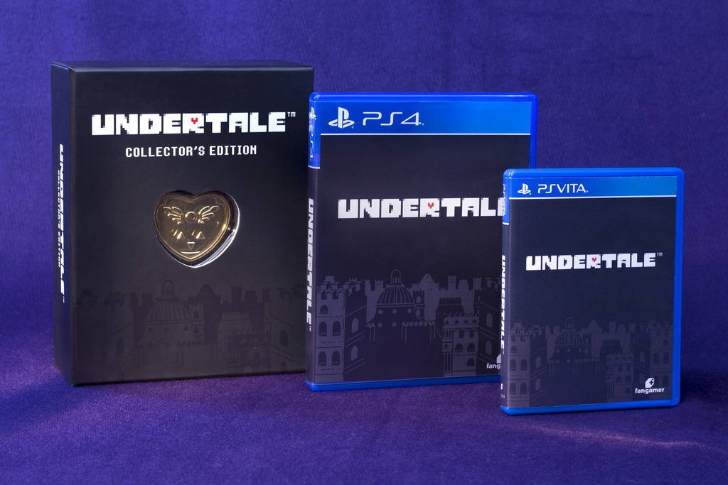 PS4/Vita版『Undertale』の北米発売日が8月15日に決定、コレクターズ