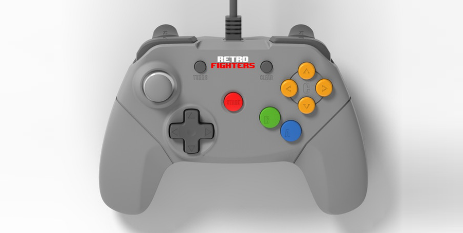 おなじみのデザインを大胆にアレンジ Nintendo64専用コントローラー N64 Retro Fighters Controller 開発中 Automaton