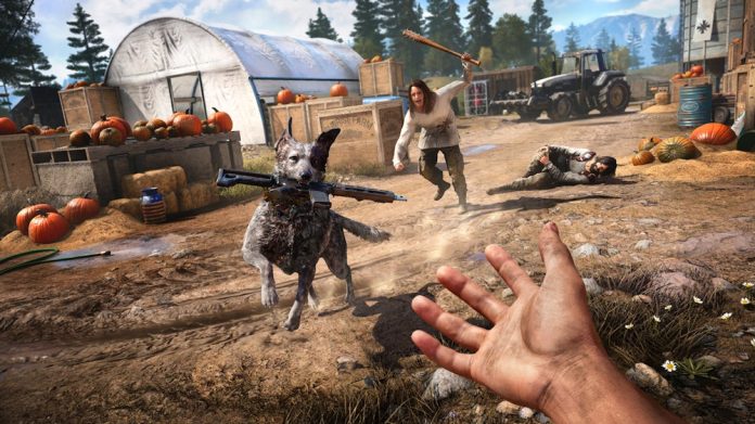 Far Cry 5 ファークライ5 ゲームプレイ映像が公開 かわいくも頼もしい相棒の犬が大活躍 息抜きに魚釣りも可能 Automaton