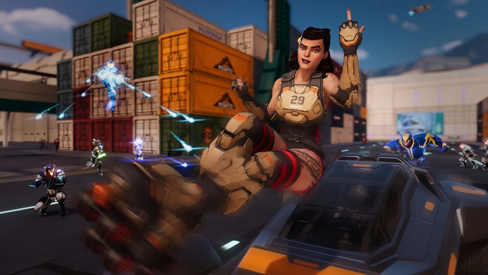 3人のキャラクターを切り替えて戦うtps Agents Of Mayhem Steamで発売 Saints Row シリーズ開発元の最新作 Automaton