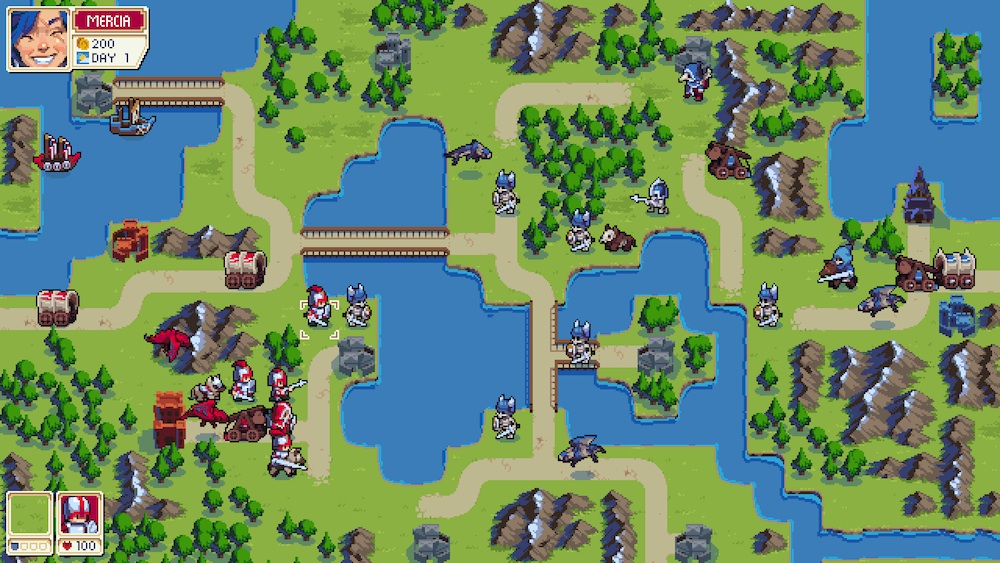 ファミコンウォーズ』の影響を受けるシミュレーション『Wargroove