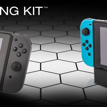 ニンテンドースイッチ向け「持ち運び可能な小型ドック」と「装着型