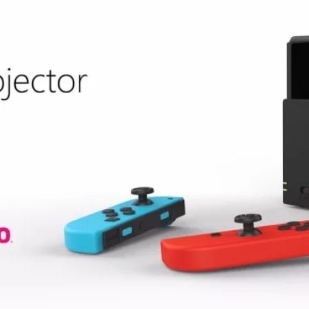 世界初のニンテンドースイッチ向けプロジェクター「OJO