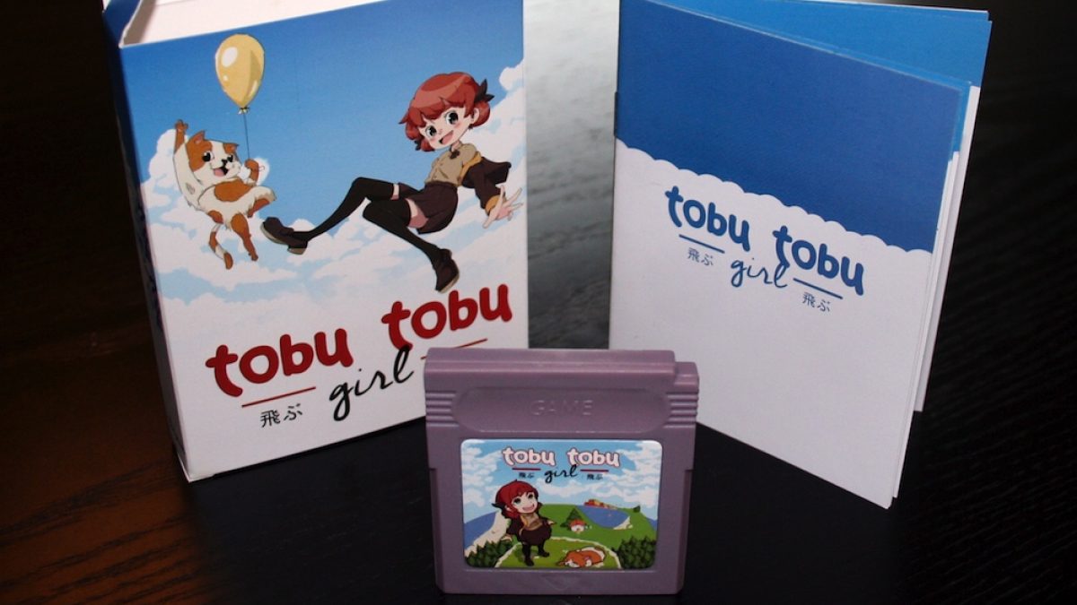 ゲームボーイ向け」新作アクションゲーム『Tobu Tobu Girl』発売