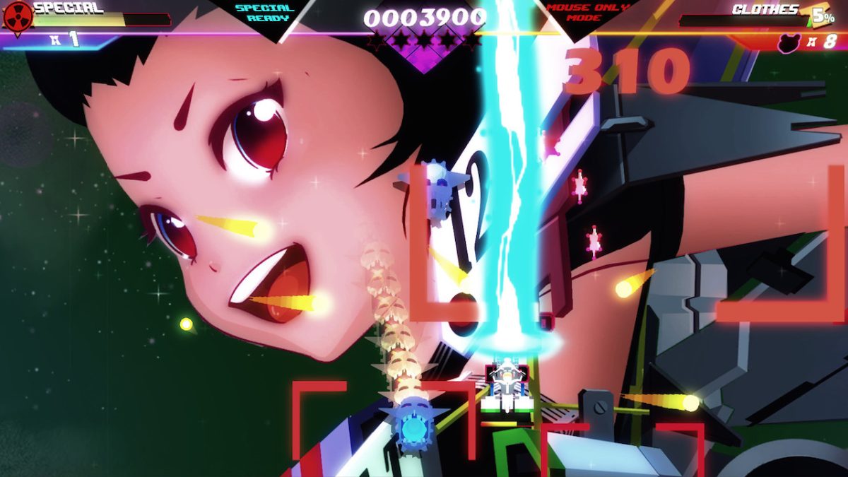 貧乳キャラに特化した癒し系・脱衣STG『DEEP SPACE WAIFU: FLAT