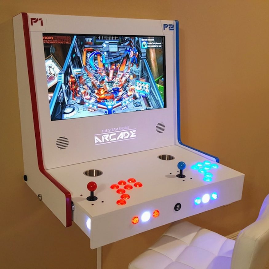 アーケード筐体でPCゲームを遊びたい。DIYゲーマーが「Steam リンク