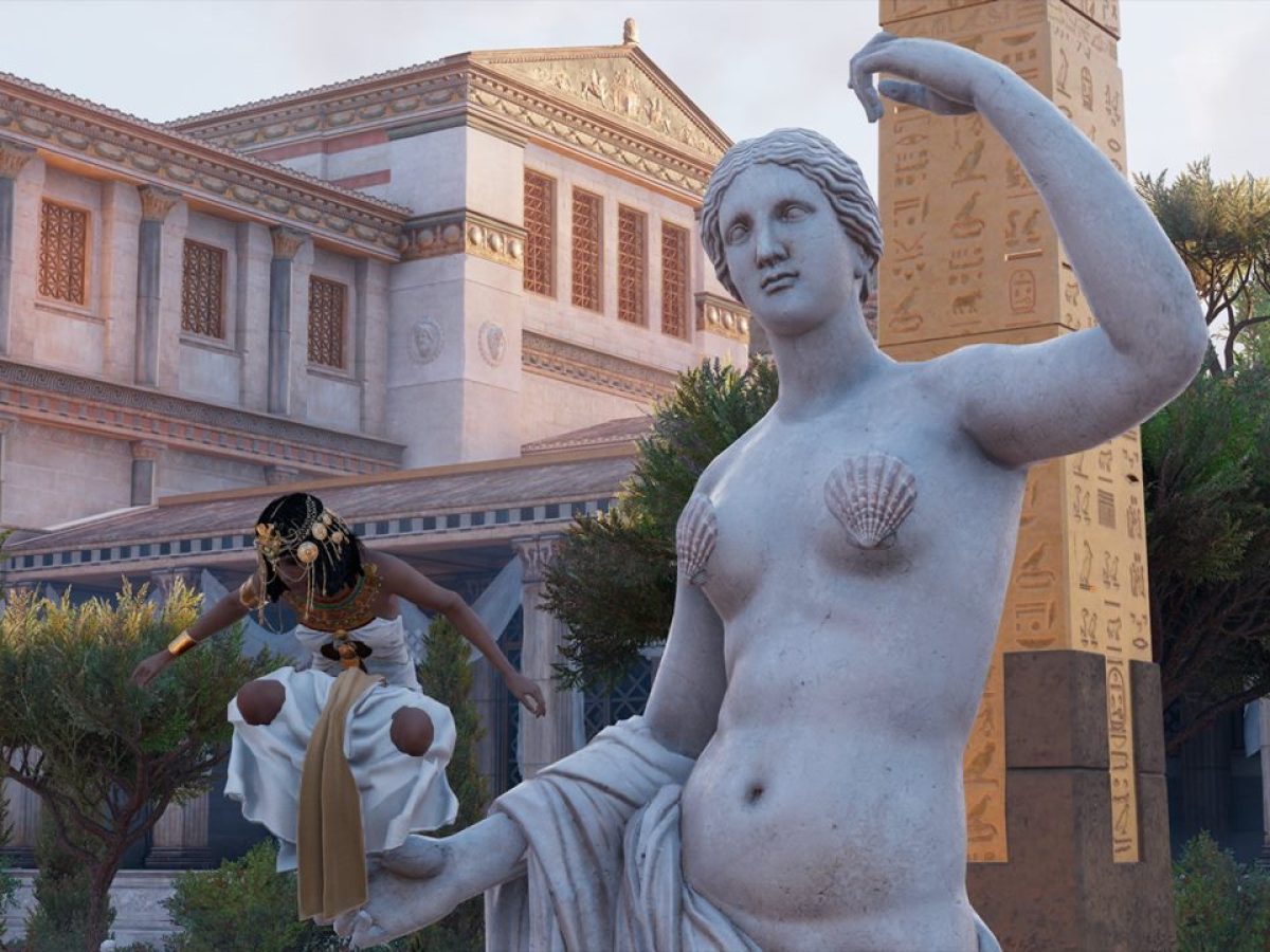 アサシン クリード オリジンズ』の「ディスカバリーツアー」にて“彫刻