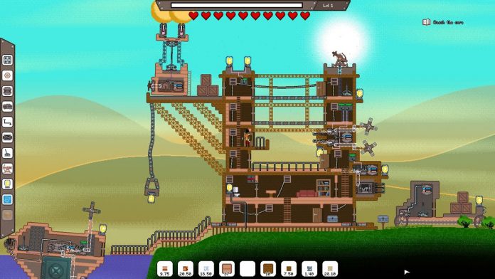 攻撃も移動も 手作り機械 頼みの2dサンドボックス Mechanic Miner 開発中 テラリア ライクに終わらない野心作 Automaton