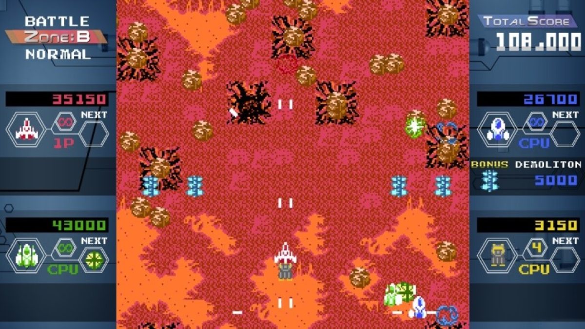 機体を合体させて戦う懐かしくも新しいSTG『協撃 カルテット