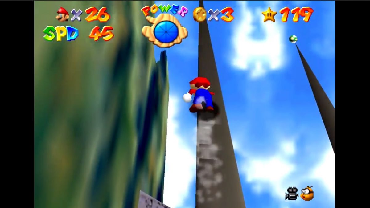 スーパーマリオ64』完全クリアに必要な“Aボタンを押す回数の理論値”が